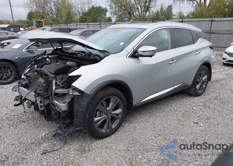 2020 Nissan Murano Platinum Intelligent Awd z USA, uszkodzony, nr VIN 5N1AZ2DS7LN111987
